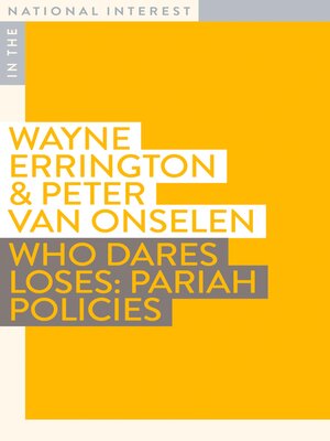 cover image of Who Dares Loses